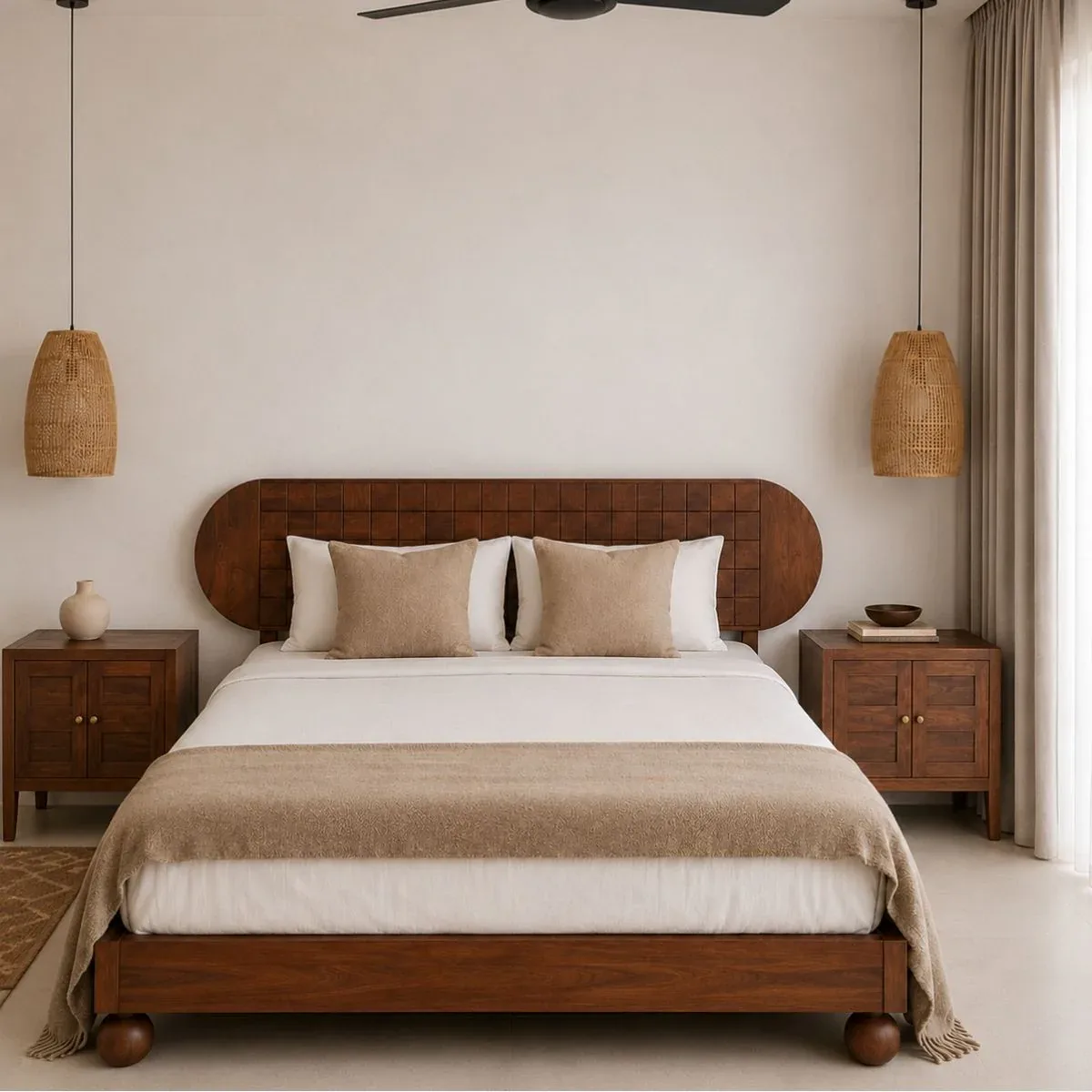 Bespoke Bedroom Design TS-09 - Treescape Living Design TS-BED-09