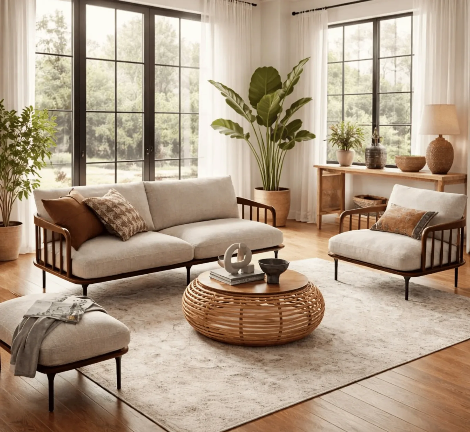 Treescape Living Handcrafted Solid Wood Furniture Suite