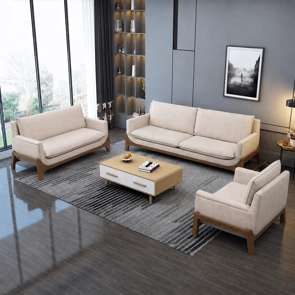 Bespoke Living Room Design TS-13 - Treescape Living Design TS-LIV-13