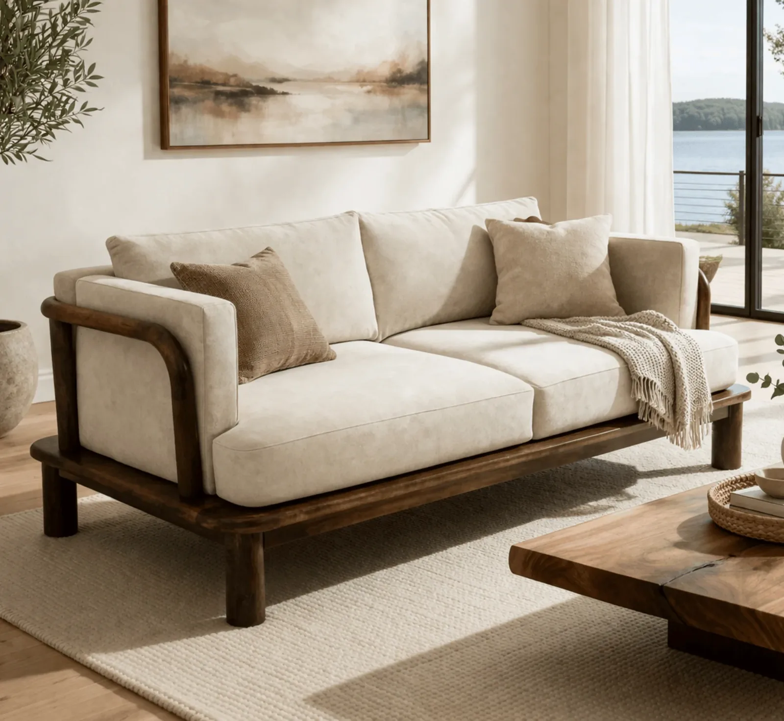Artisan Solid Timber Living Suite - Treescape Living Design TS-LIV-43